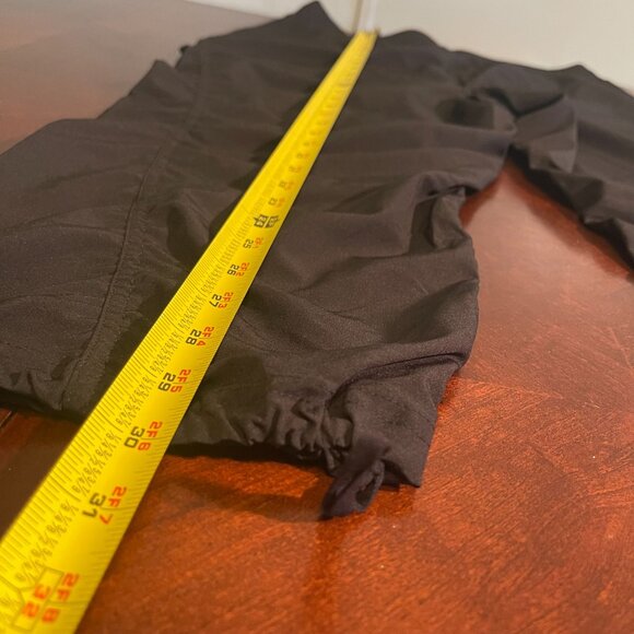 RBX Active Lightweight Stretch Drawstring Capri Pants Lounge Black Ladies M - Picture 9 of 9